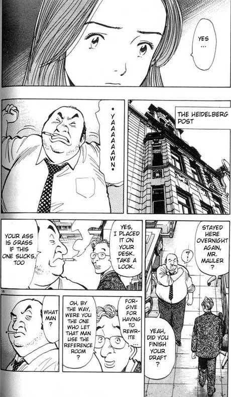 Monster Chapter 11 page 17 - Chapter 11: Reported Disapperance