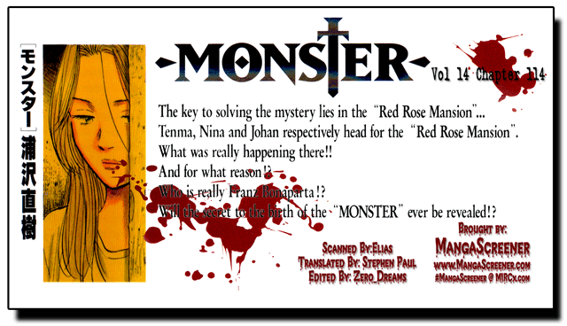 Monster Chapter 114 page 1 - Chapter 114