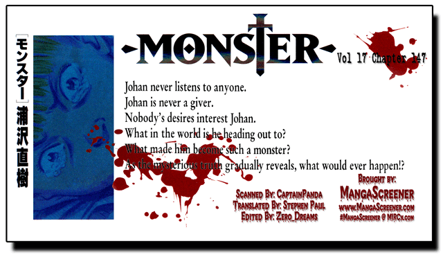 Monster Chapter 147 page 1 - Chapter 147
