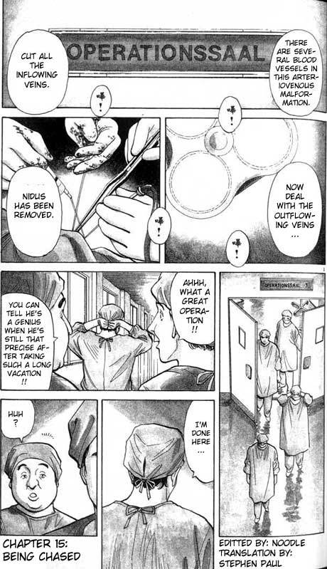 Monster Chapter 15 page 2 - Chapter 15: Being Chased