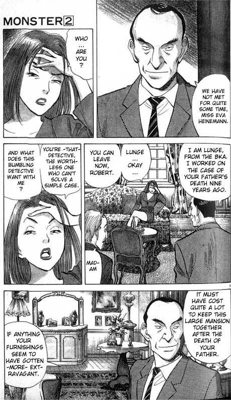 Monster Chapter 15 page 6 - Chapter 15: Being Chased