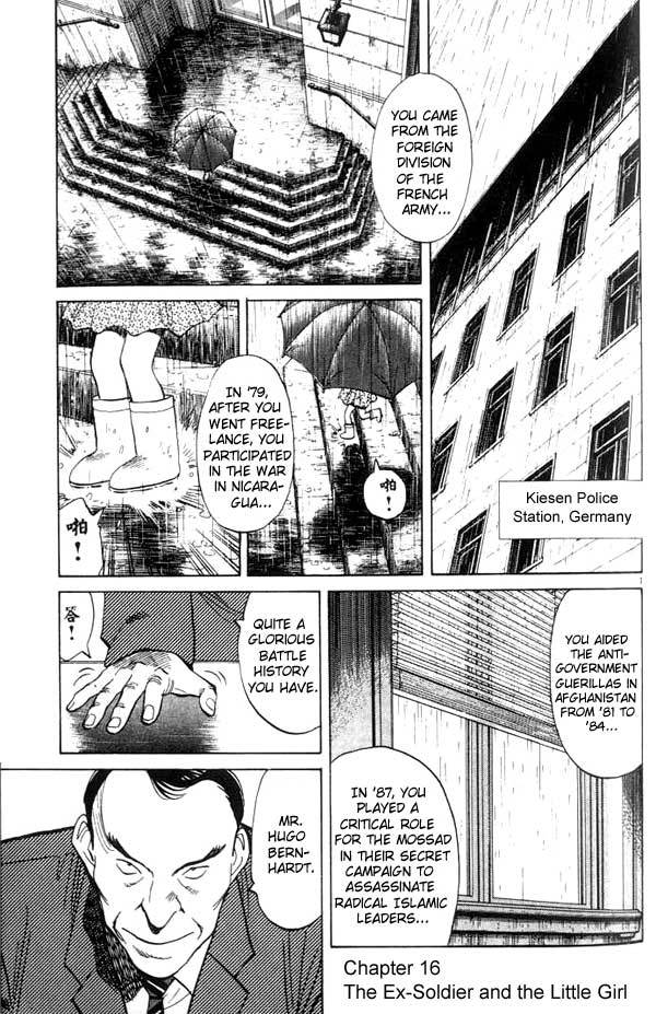 Monster Chapter 16 page 2 - Chapter 16: The Ex-Soldier and the Little Girl
