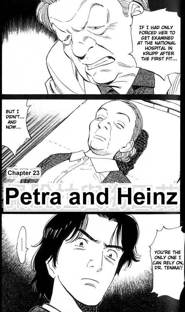 Monster Chapter 23 page 4 - Chapter 23: Petra and Heinz
