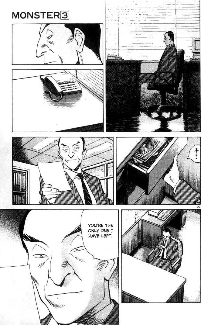 Monster Chapter 24 page 24 - Chapter 24: The Only Man Left