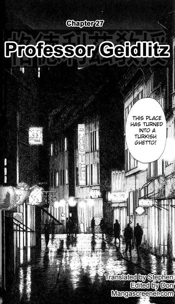 Monster Chapter 27 page 3 - Chapter 27: Professor Geidlitz