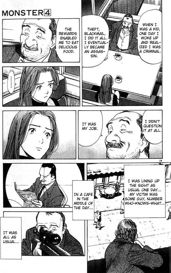 Monster Chapter 32 page 20 - Chapter 32: The Fifth Spoonful of Sugar