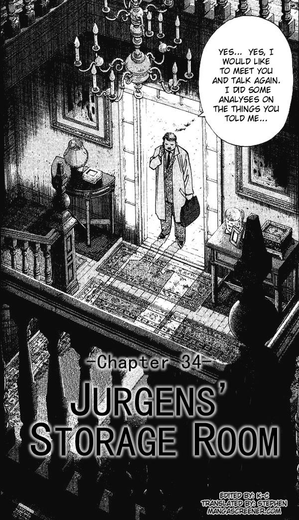 Monster Chapter 34 page 3 - Chapter 34: Jurgens' Storage Room