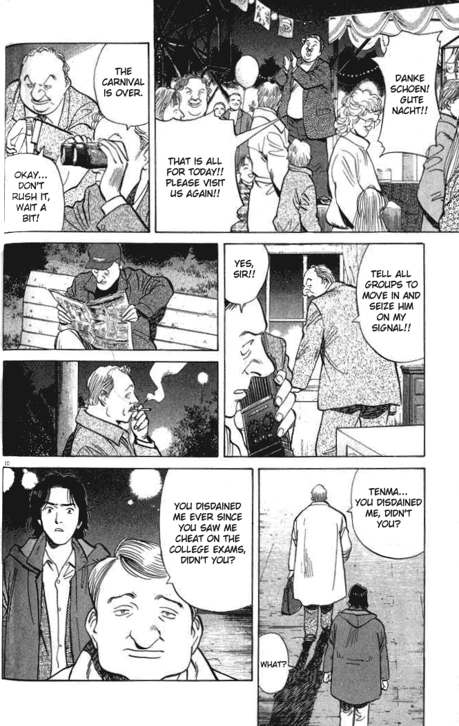 Monster Chapter 35 page 10 - Chapter 35: After the Carnival