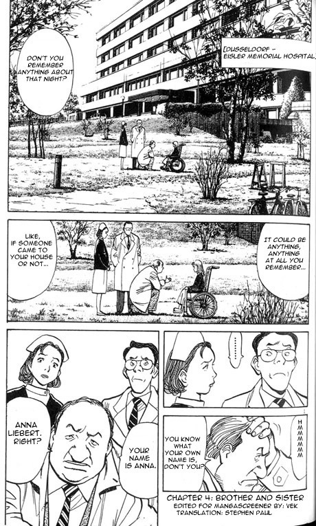 Monster Chapter 4 page 2 - Chapter 4: Brother and Sister