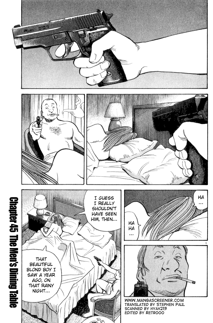 Monster Chapter 45 page 2 - Chapter 45: The Men's Dining Table
