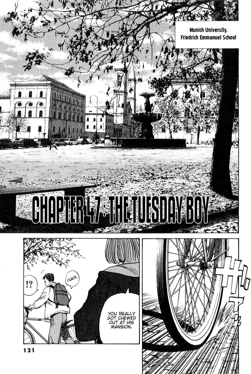 Monster Chapter 47 page 4 - Chapter 47: The Tuesday Boy