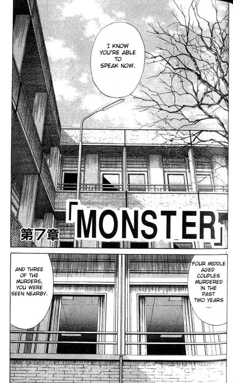 Monster Chapter 7 page 2 - Chapter 7: The Seventh "Monster"