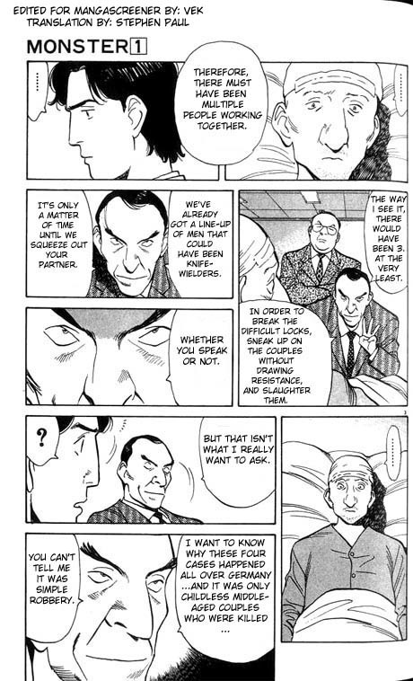 Monster Chapter 7 page 4 - Chapter 7: The Seventh "Monster"