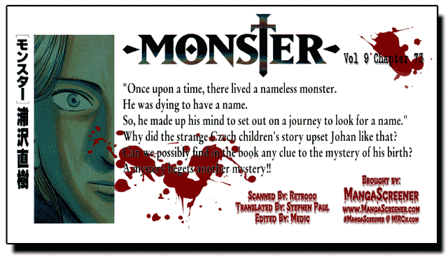 Monster Chapter 73 page 1 - Chapter 73
