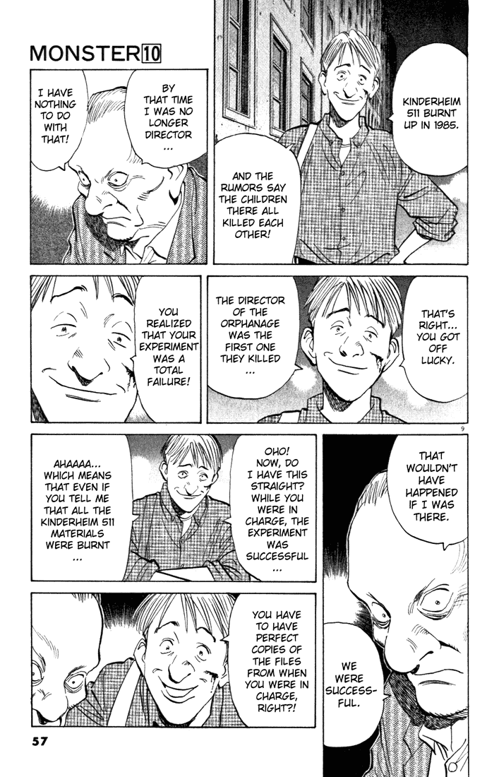 Monster Chapter 80 page 9 - Chapter 80