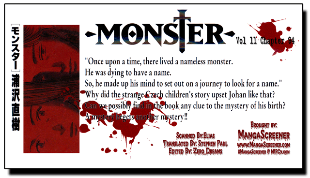Monster Chapter 94 page 1 - Chapter 94