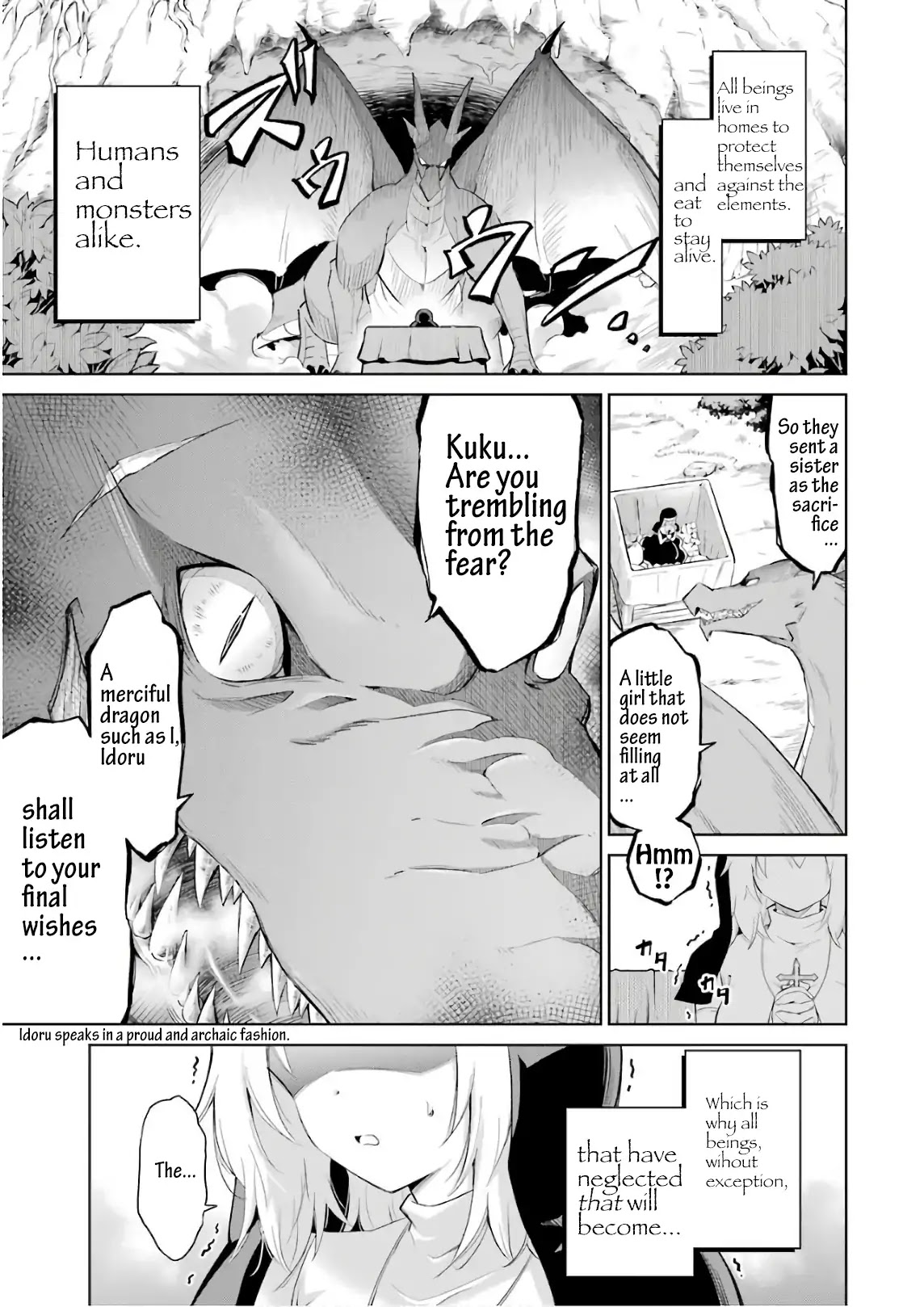 Monsters Can't Clean Chapter 1 page 5 - Chapter 1: The dragon in the rubbish heap