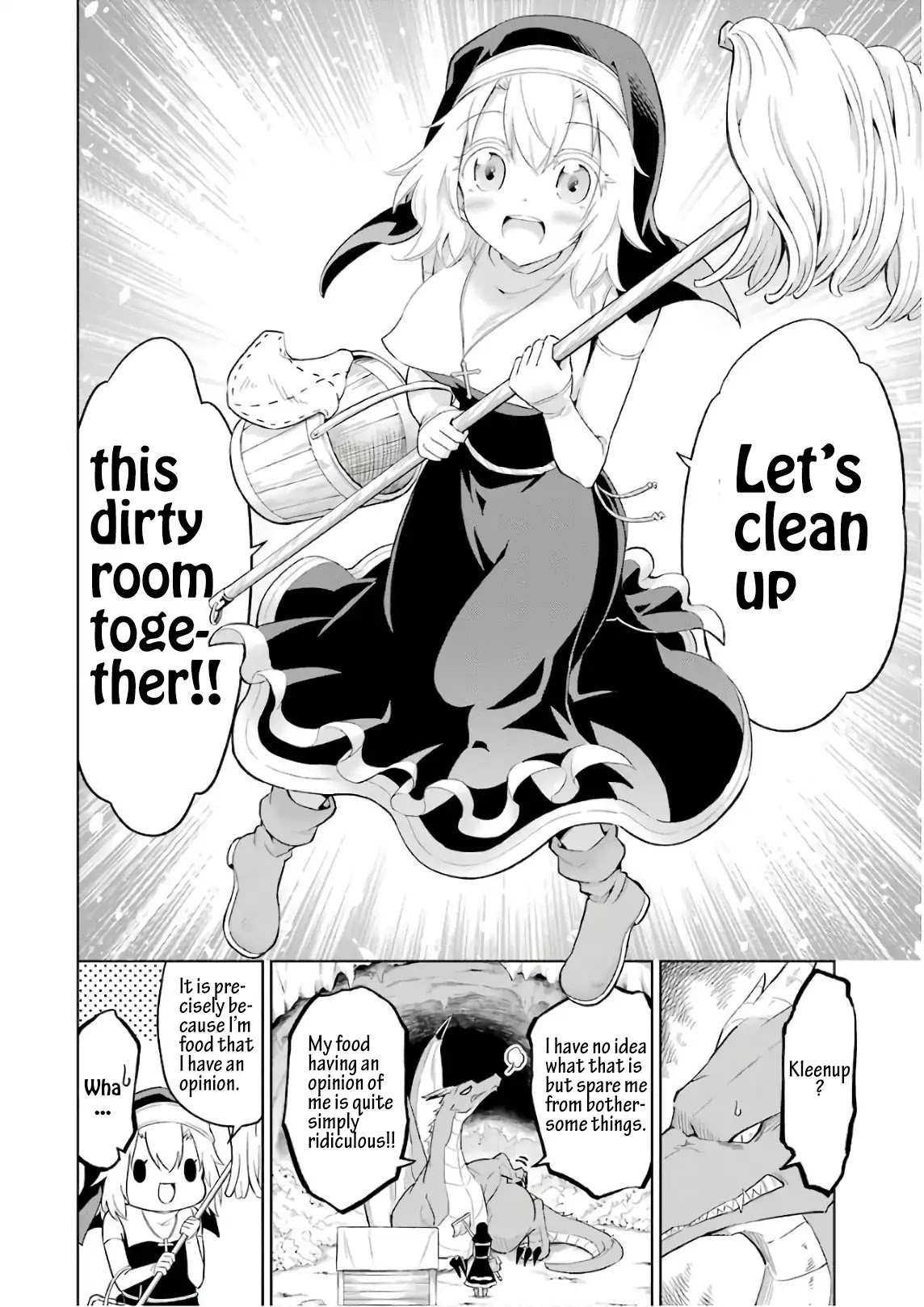 Monsters Can't Clean Chapter 1 page 9 - Chapter 1: The dragon in the rubbish heap