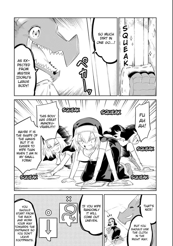 Monsters Can't Clean Chapter 16 page 12 - Chapter 16: Sister Idoru and Kliera of the seven dragons