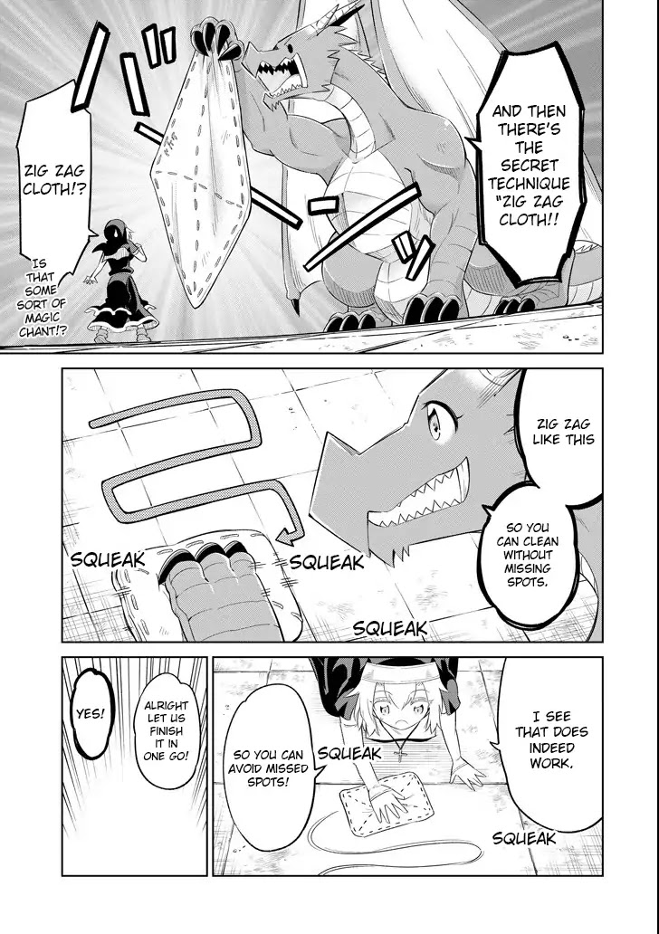 Monsters Can't Clean Chapter 16 page 13 - Chapter 16: Sister Idoru and Kliera of the seven dragons