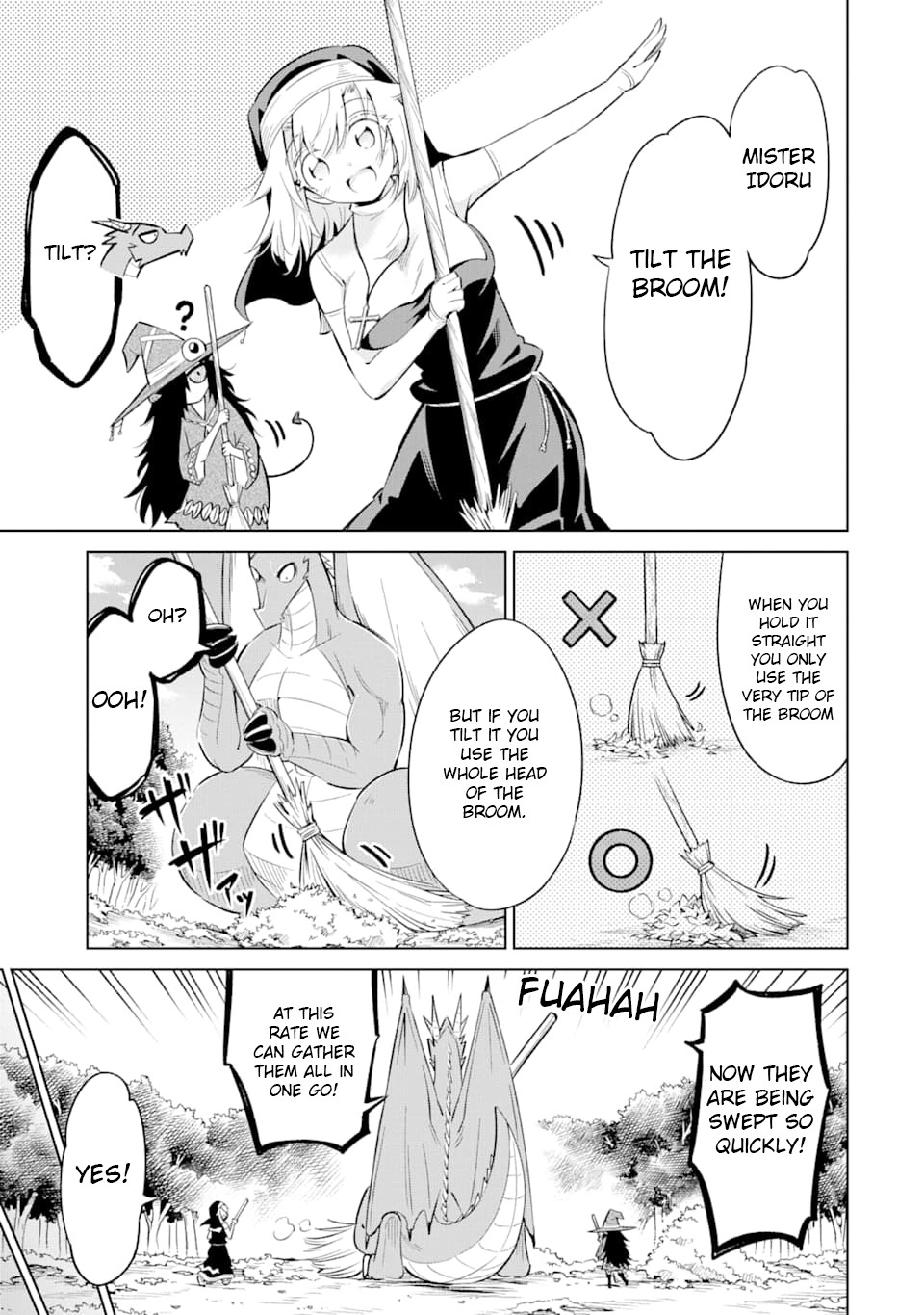 Monsters Can't Clean Chapter 20 page 11 - Chapter 20: Leaves and meal
