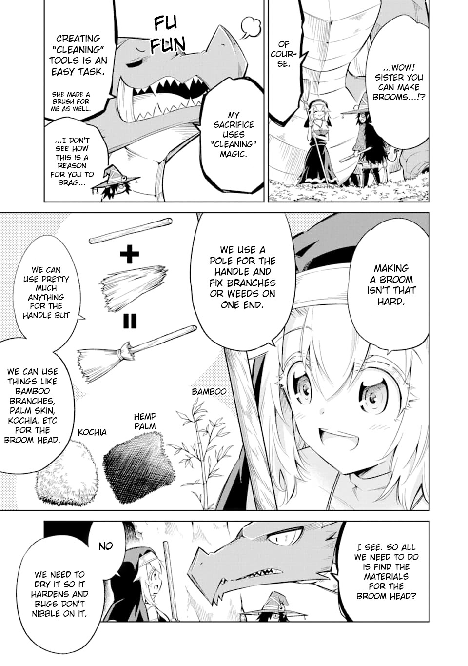 Monsters Can't Clean Chapter 20 page 5 - Chapter 20: Leaves and meal