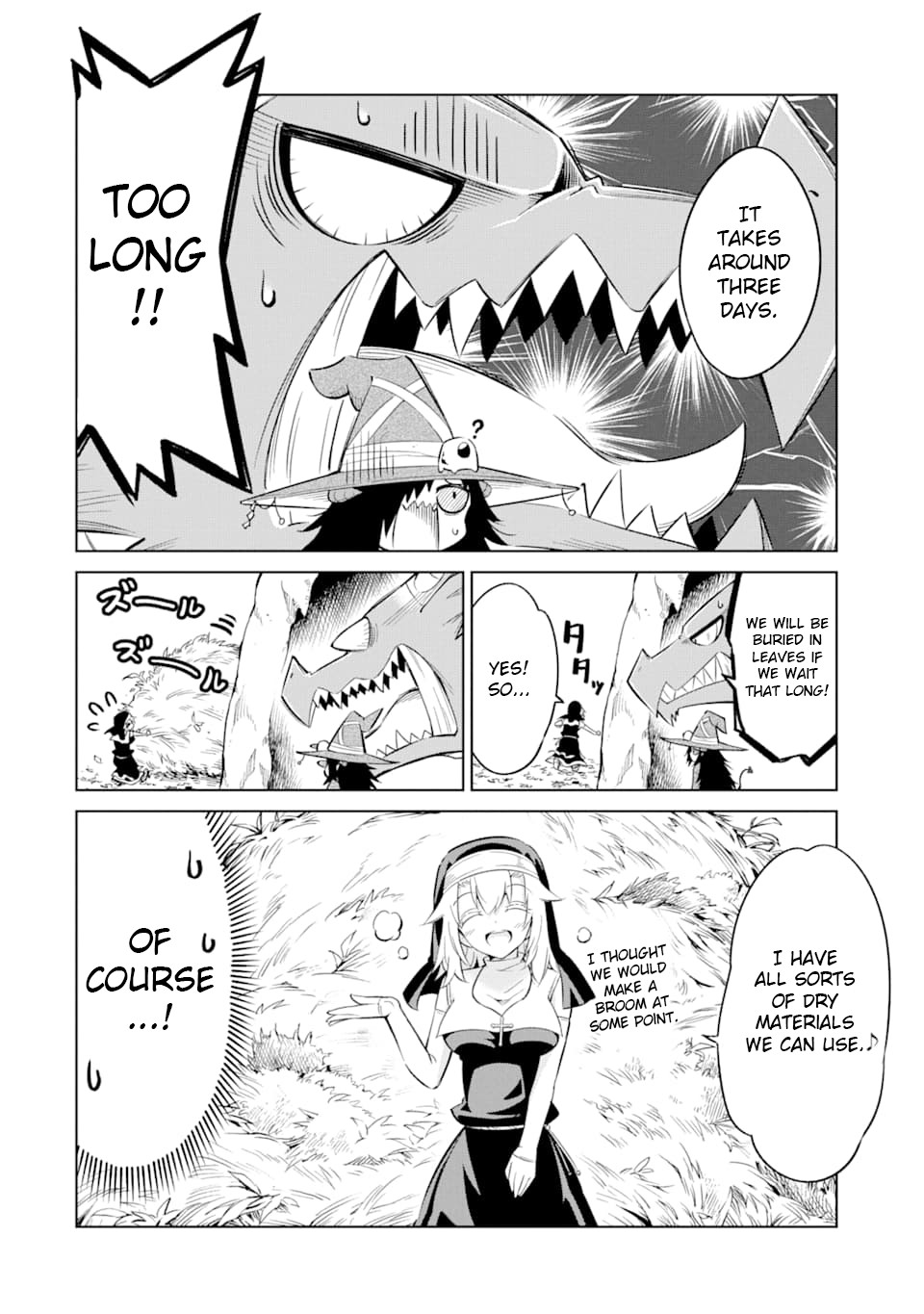 Monsters Can't Clean Chapter 20 page 6 - Chapter 20: Leaves and meal