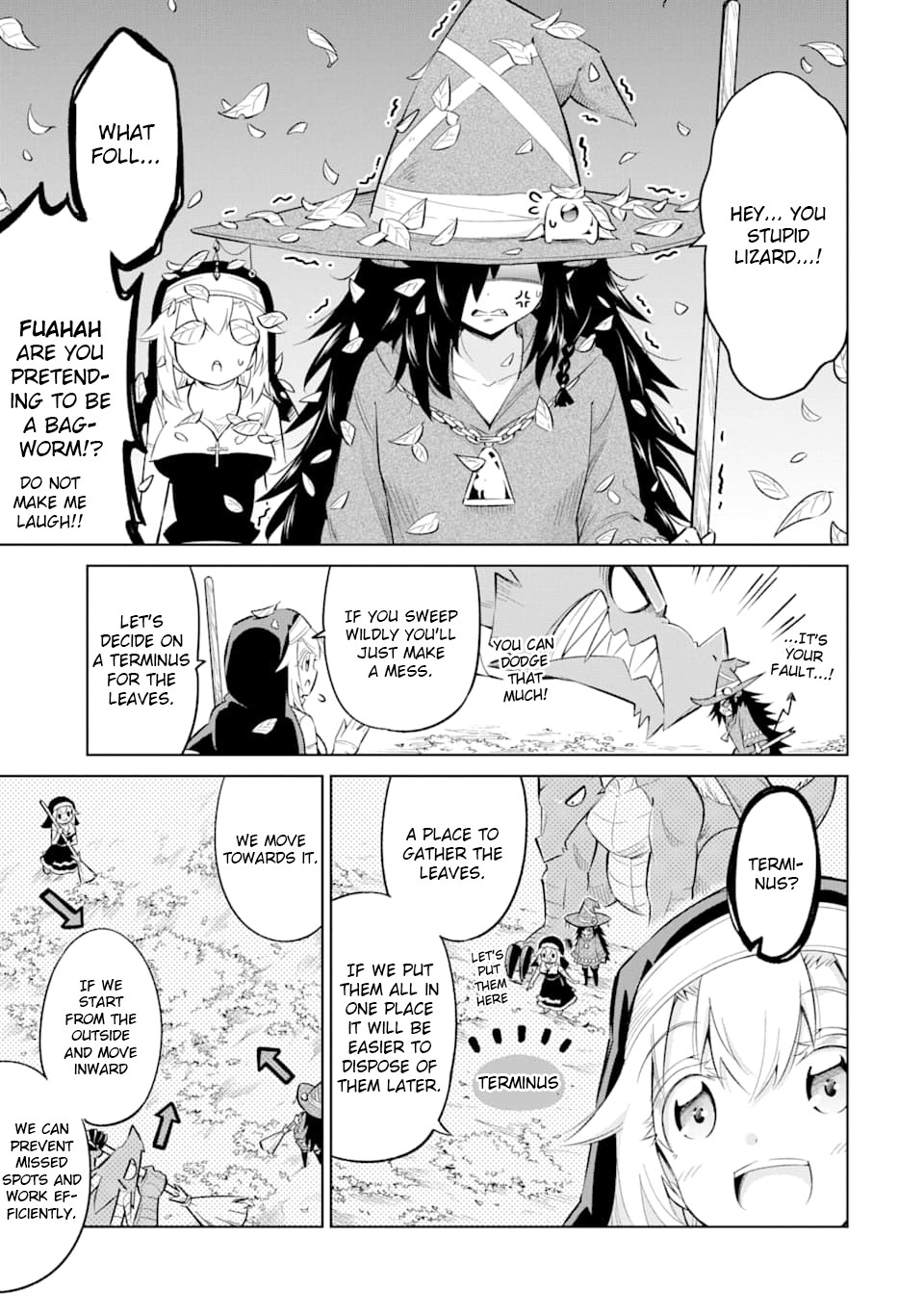 Monsters Can't Clean Chapter 20 page 9 - Chapter 20: Leaves and meal