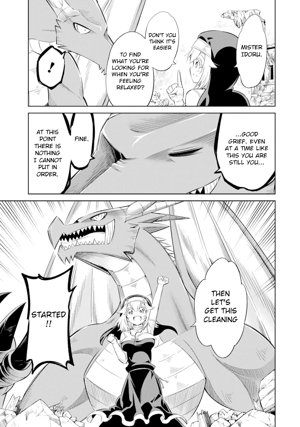 Monsters Can't Clean Chapter 24 page 15 - Chapter 24: Monsters and humans