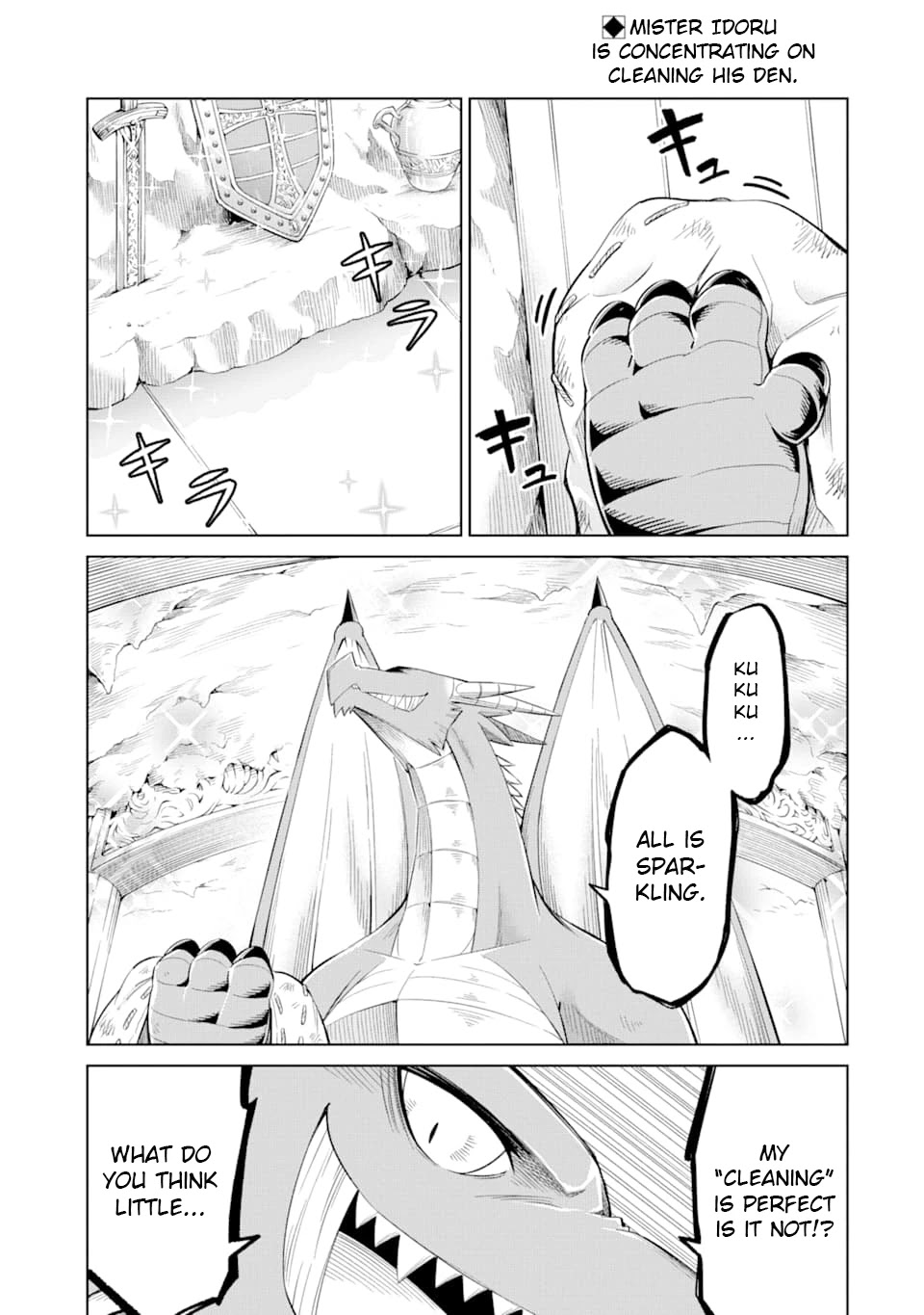 Monsters Can't Clean Chapter 25 page 1 - Chapter 25: Idoru and Kliera [END]
