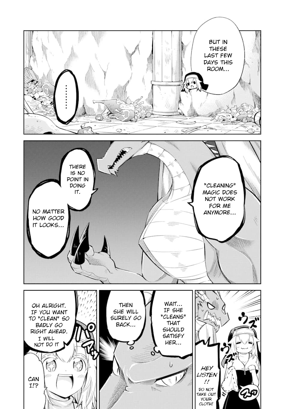 Monsters Can't Clean Chapter 25 page 12 - Chapter 25: Idoru and Kliera [END]