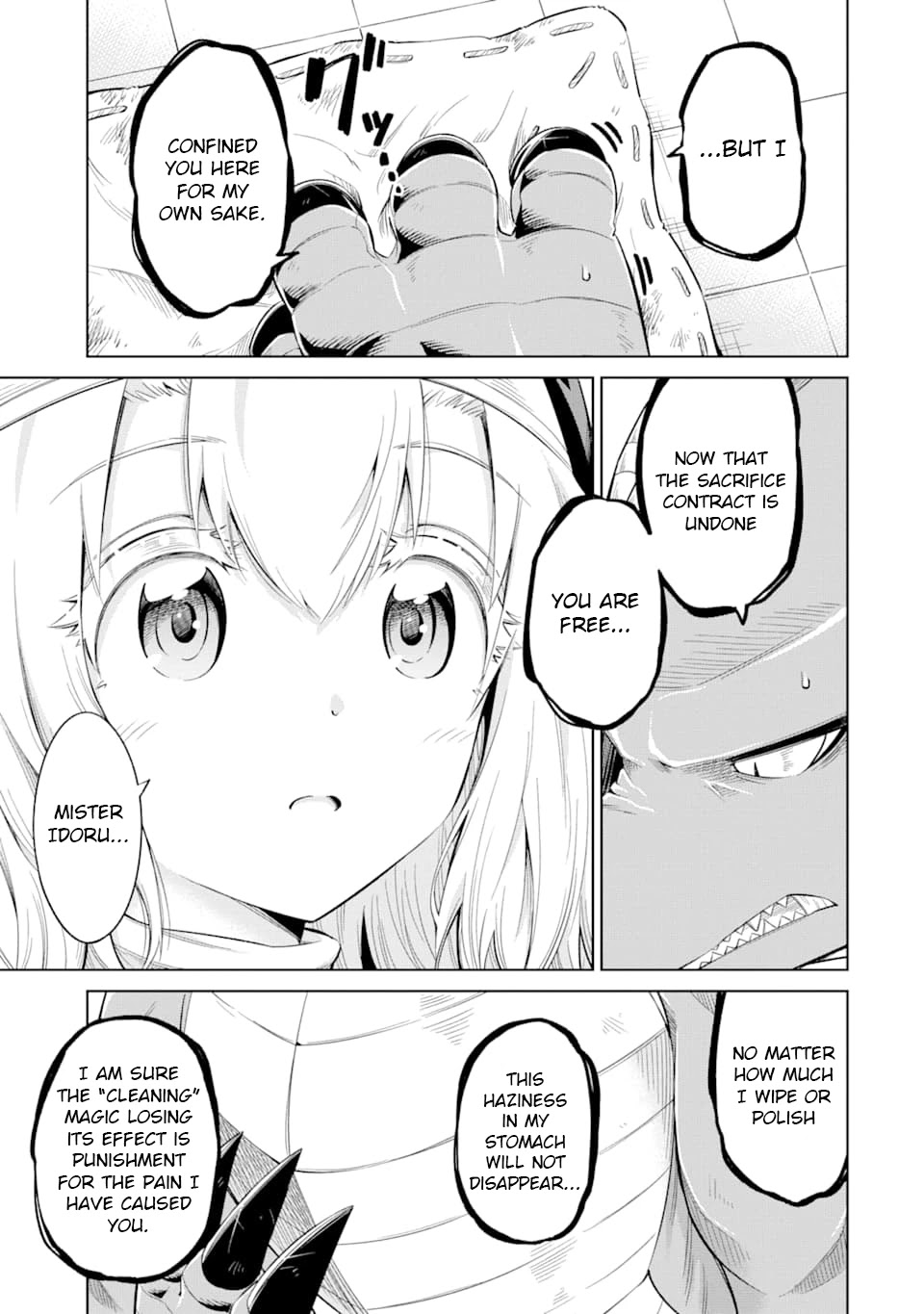Monsters Can't Clean Chapter 25 page 19 - Chapter 25: Idoru and Kliera [END]