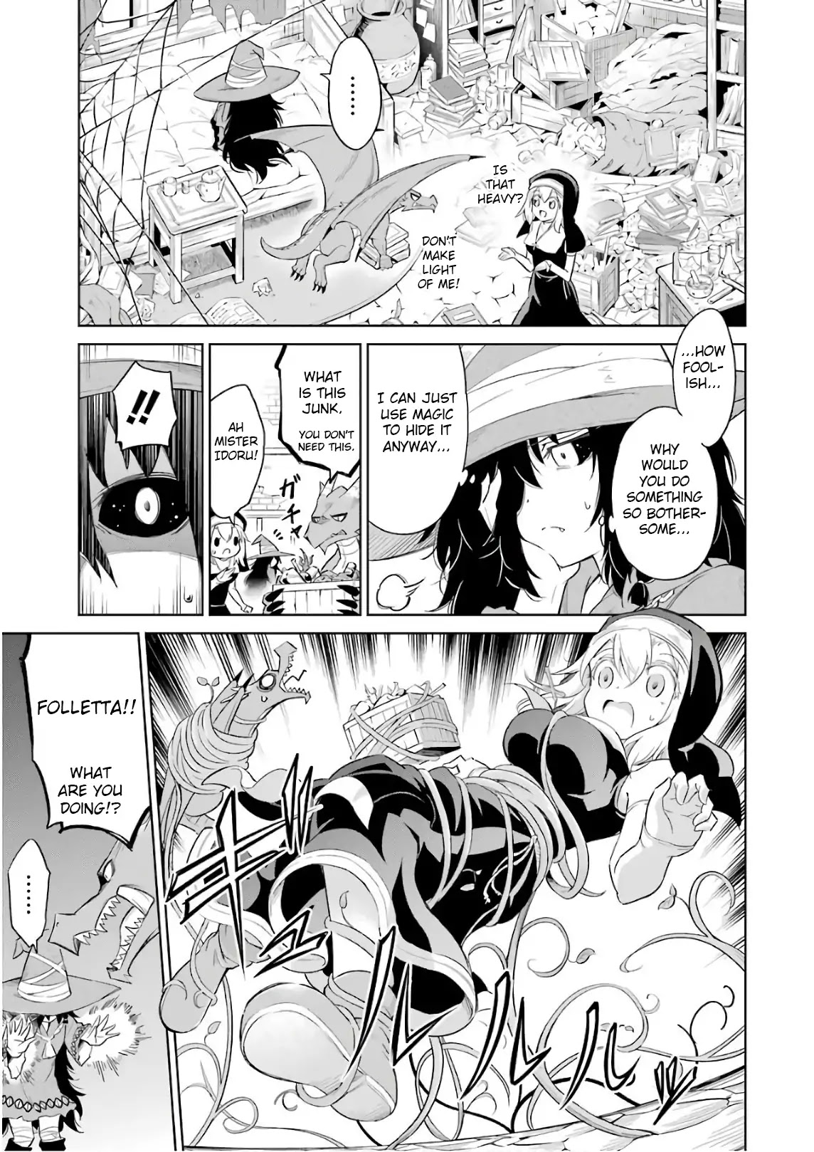 Monsters Can't Clean Chapter 3 page 11 - Chapter 3: The witch of the secluded forest
