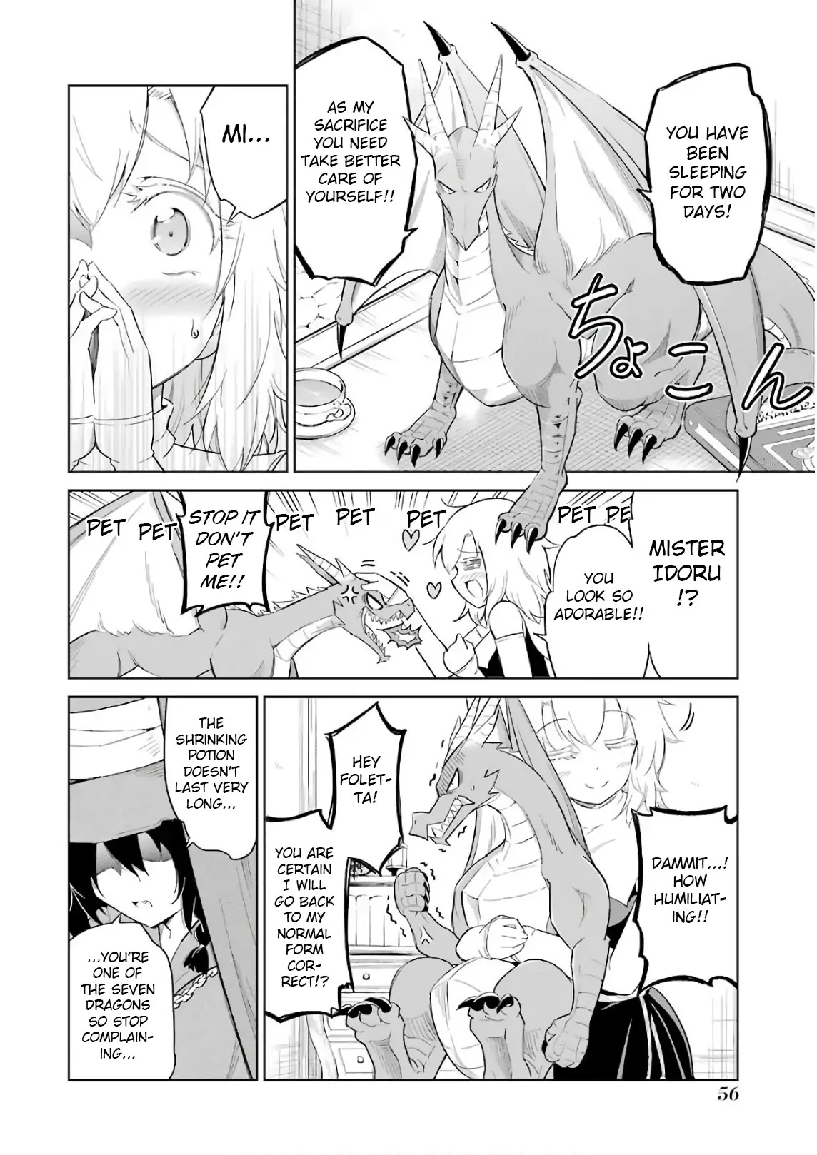 Monsters Can't Clean Chapter 3 page 6 - Chapter 3: The witch of the secluded forest