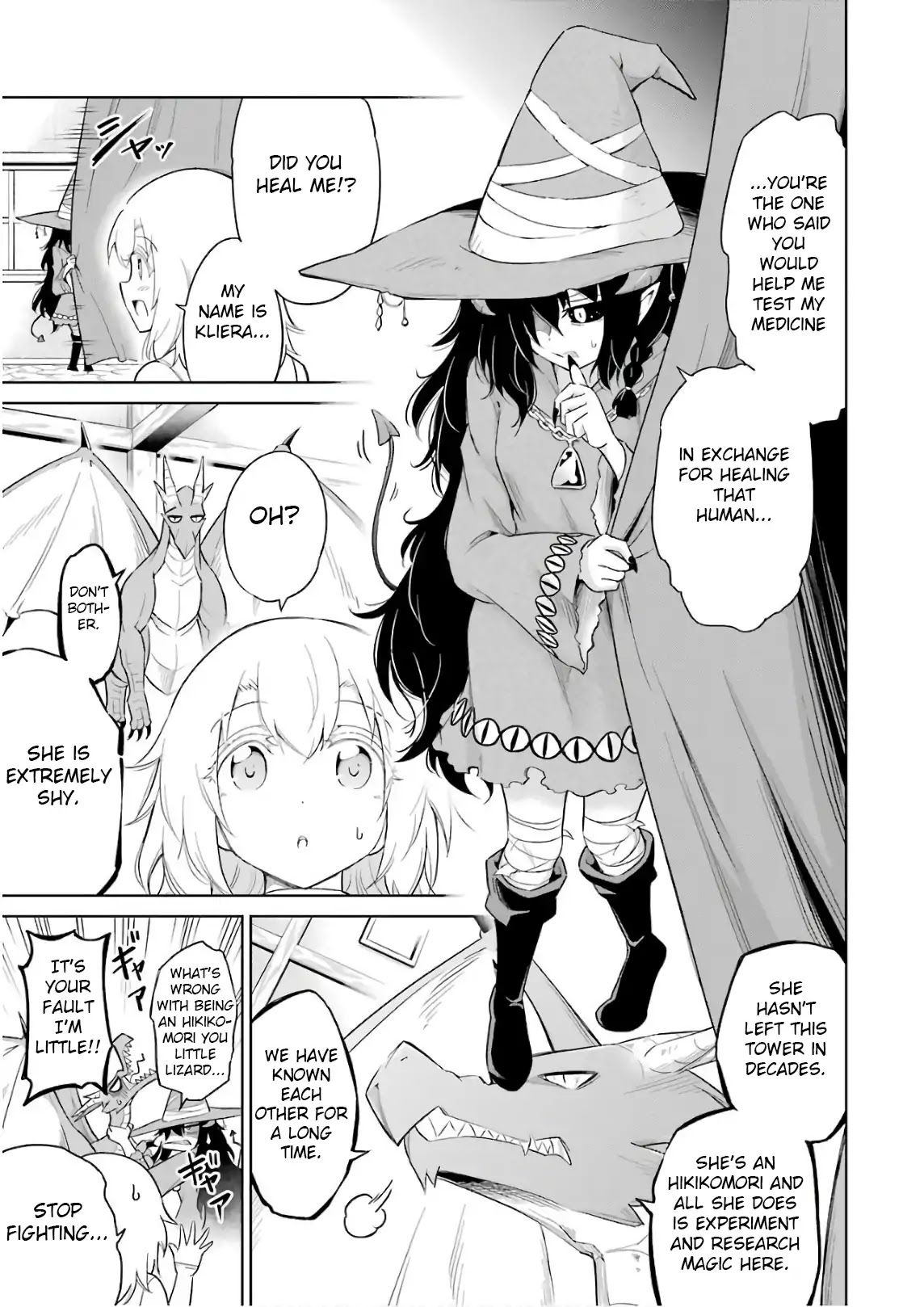 Monsters Can't Clean Chapter 3 page 7 - Chapter 3: The witch of the secluded forest