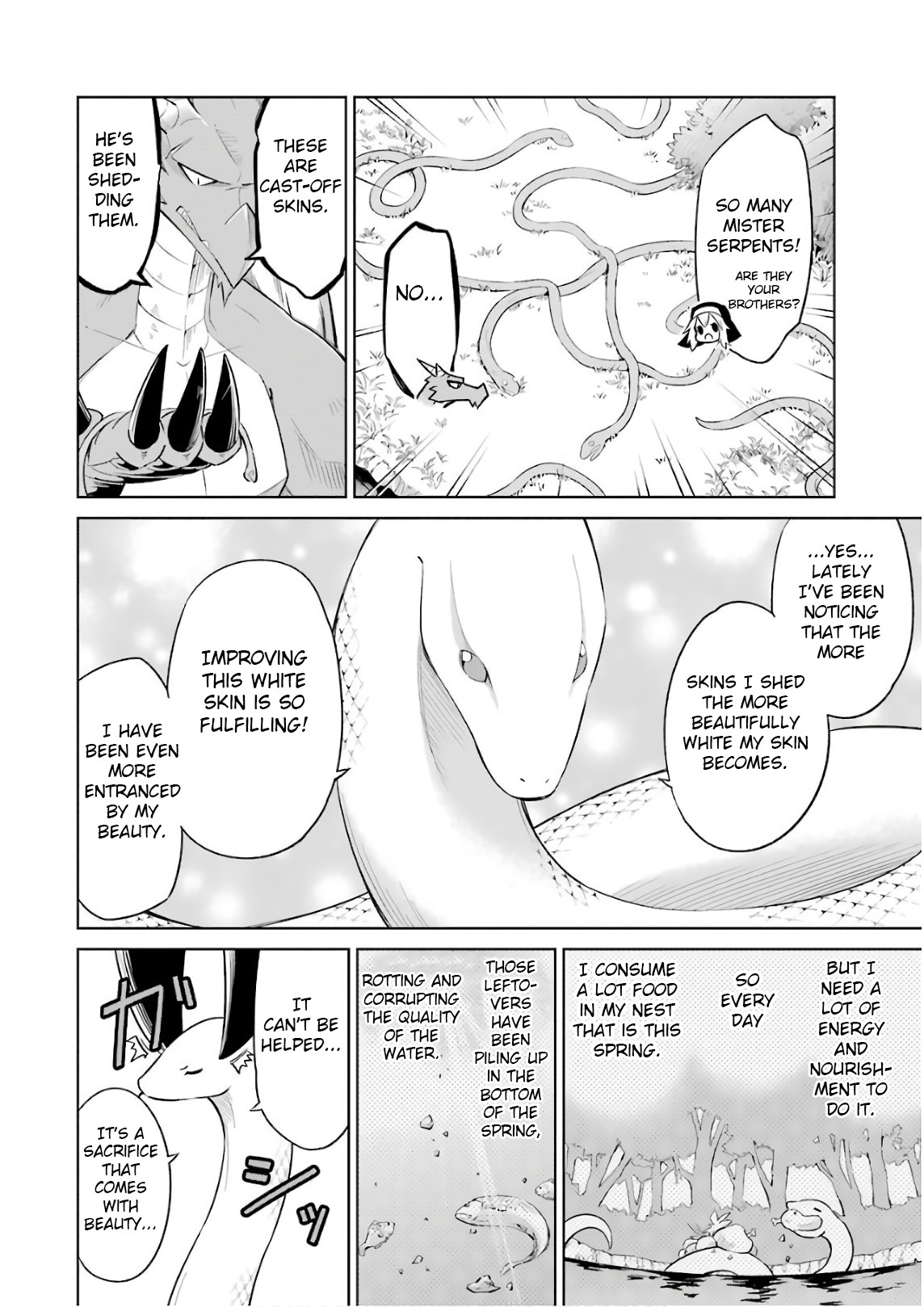 Monsters Can't Clean Chapter 4 page 10 - Chapter 4: The road to beauty is a snake
