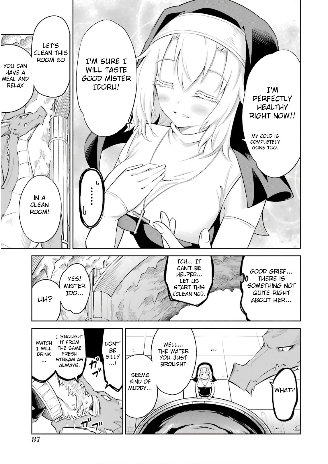 Monsters Can't Clean Chapter 4 page 5 - Chapter 4: The road to beauty is a snake