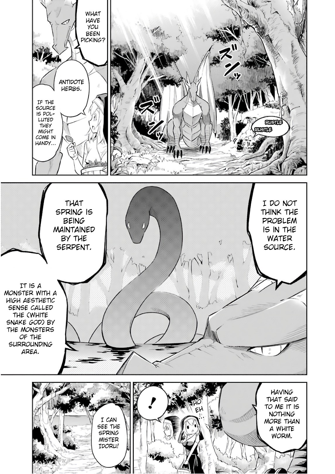 Monsters Can't Clean Chapter 4 page 7 - Chapter 4: The road to beauty is a snake