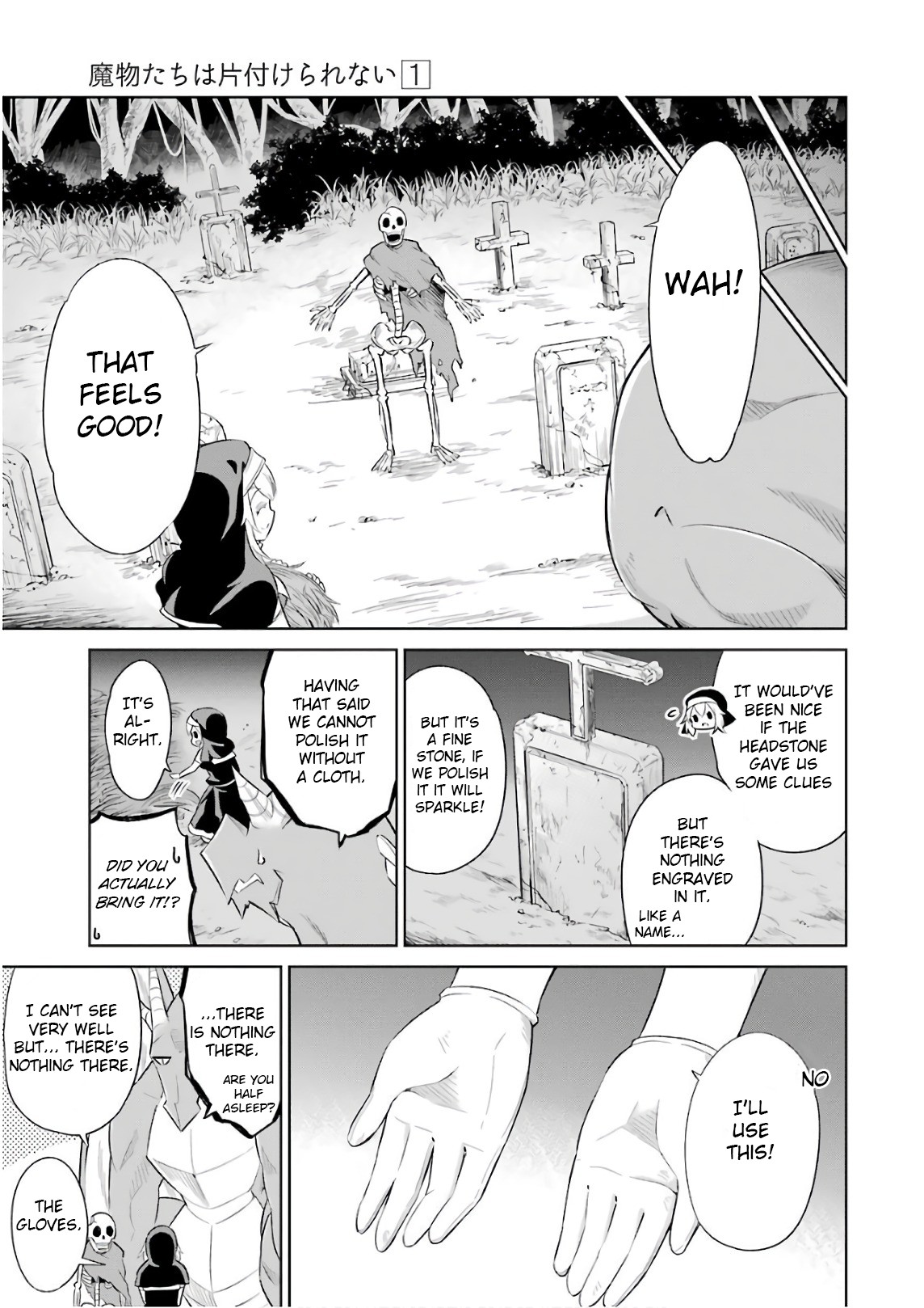 Monsters Can't Clean Chapter 5 page 13 - Chapter 5: With the spirit of the dead