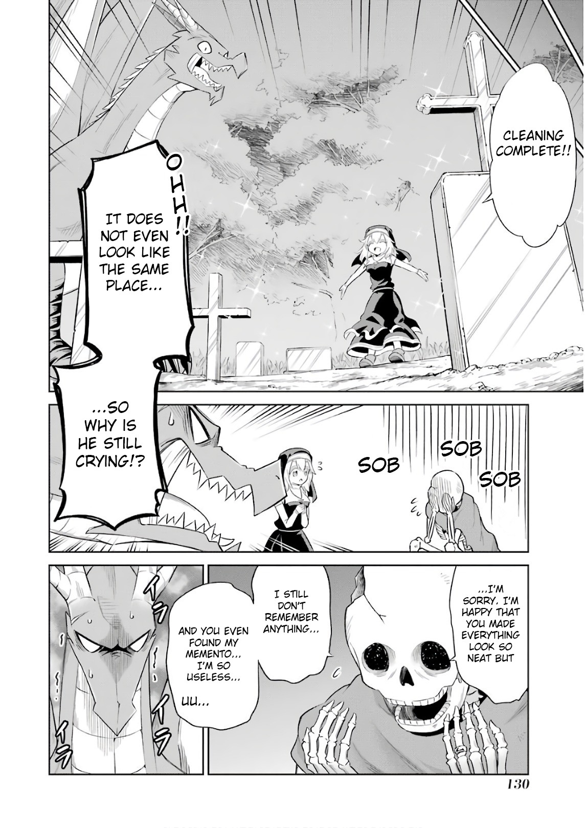 Monsters Can't Clean Chapter 5 page 16 - Chapter 5: With the spirit of the dead