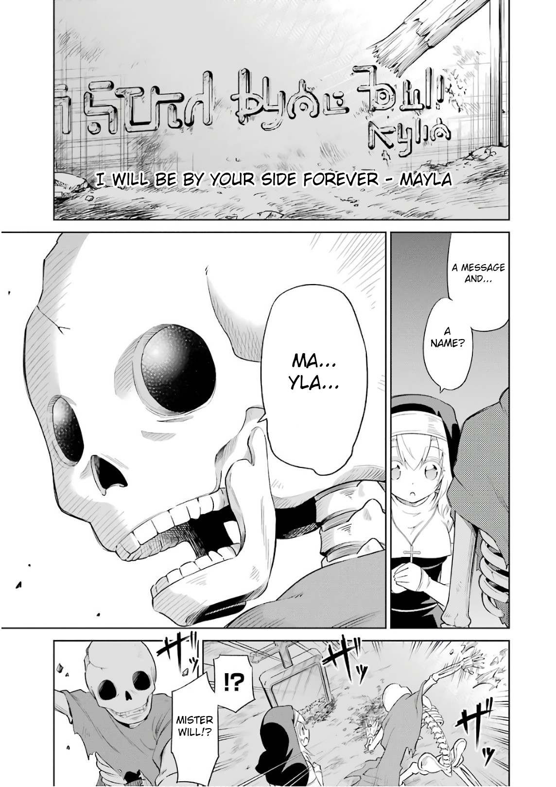 Monsters Can't Clean Chapter 5 page 21 - Chapter 5: With the spirit of the dead