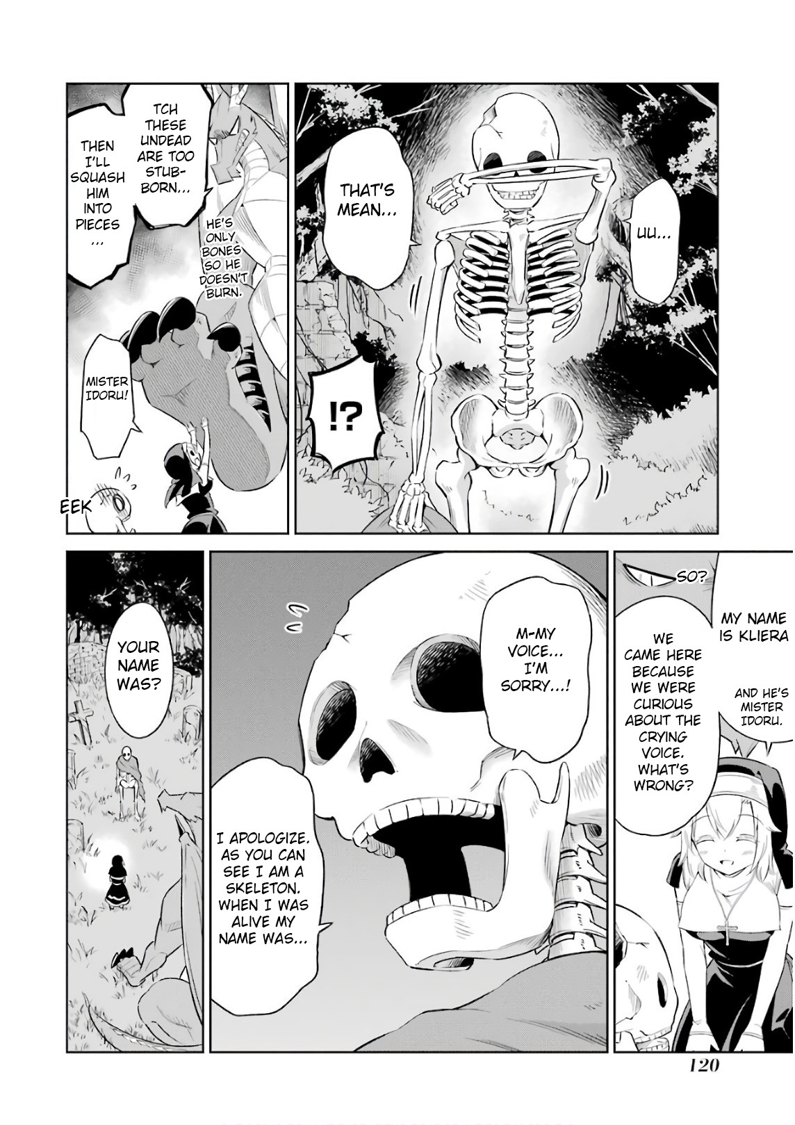 Monsters Can't Clean Chapter 5 page 6 - Chapter 5: With the spirit of the dead