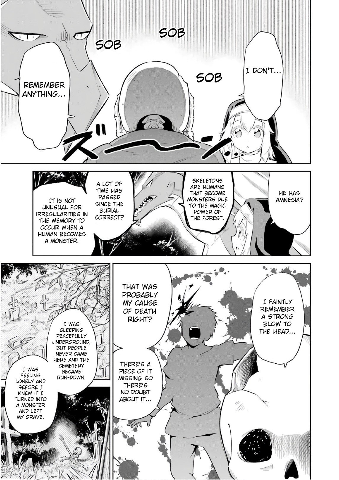 Monsters Can't Clean Chapter 5 page 7 - Chapter 5: With the spirit of the dead