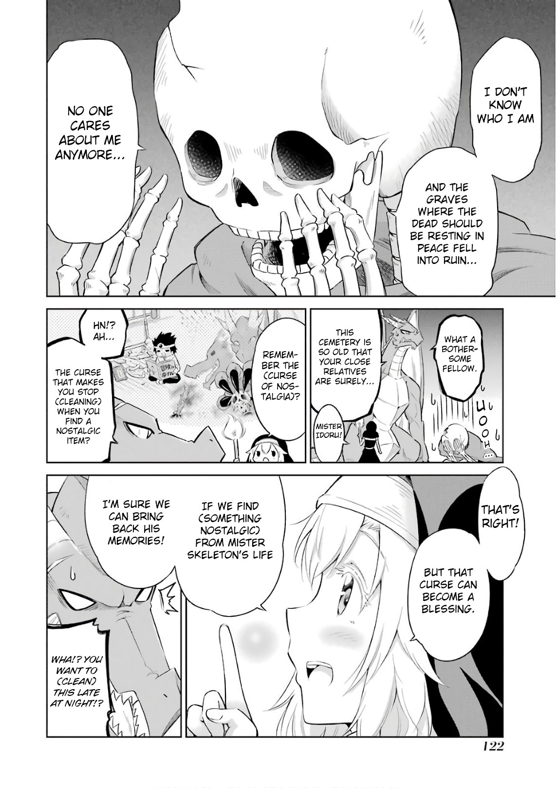 Monsters Can't Clean Chapter 5 page 8 - Chapter 5: With the spirit of the dead