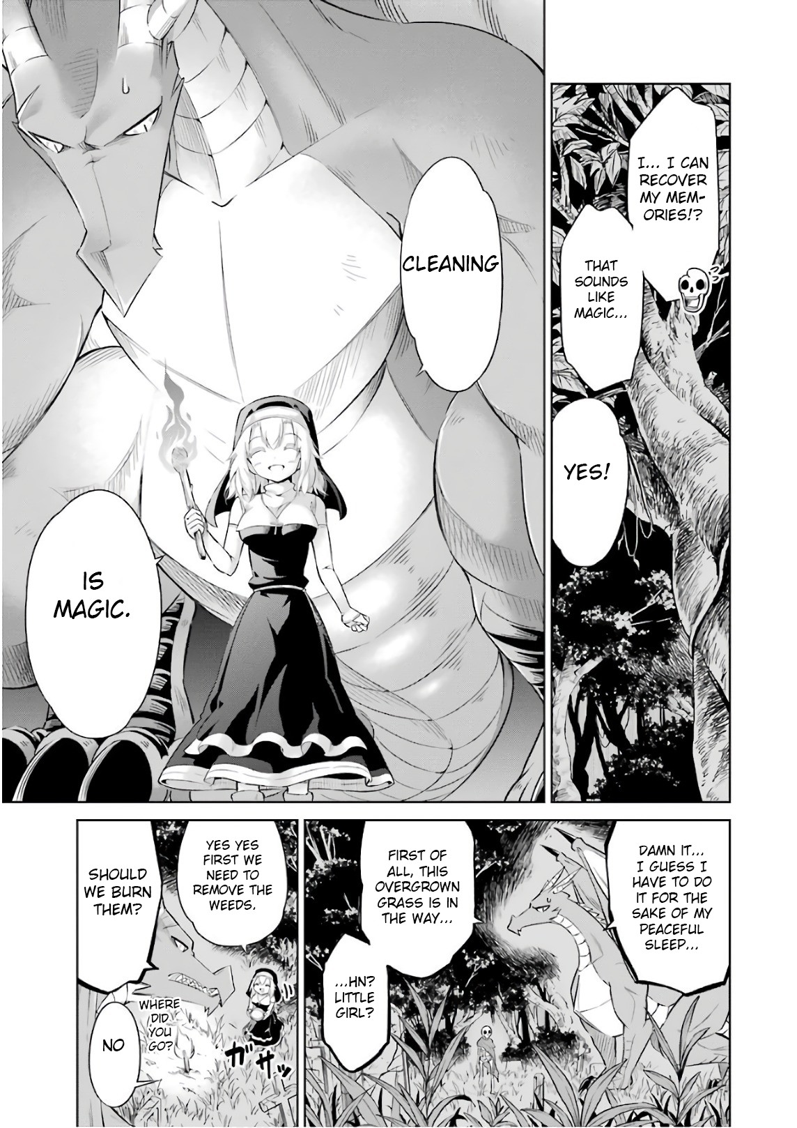 Monsters Can't Clean Chapter 5 page 9 - Chapter 5: With the spirit of the dead