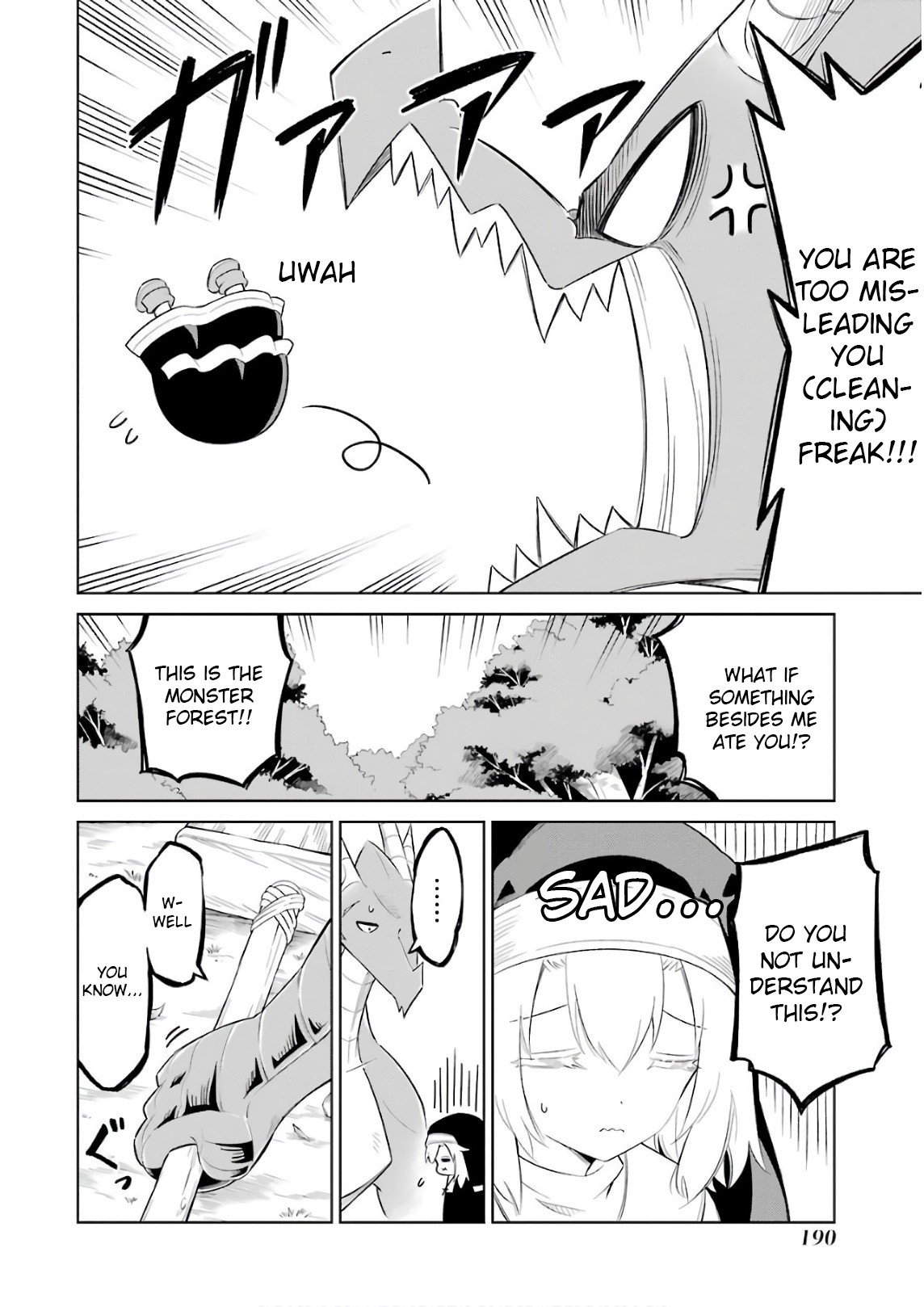 Monsters Can't Clean Chapter 6.5 page 12 - Chapter 6.5: Secretive Kliera