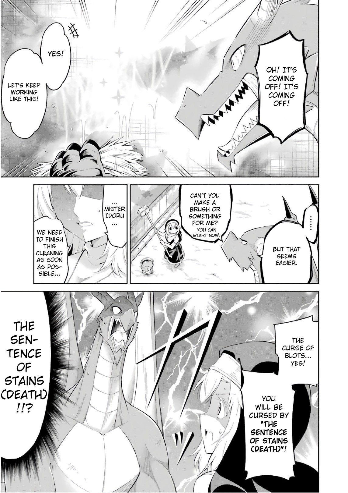 Monsters Can't Clean Chapter 6 page 11 - Chapter 6: Water dragon Idoru