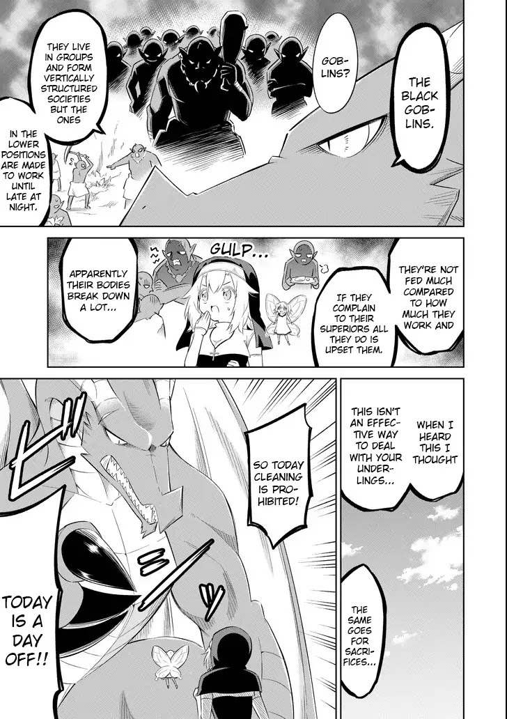 Monsters Can't Clean Chapter 9 page 3 - Chapter 9: Day off from cleaning