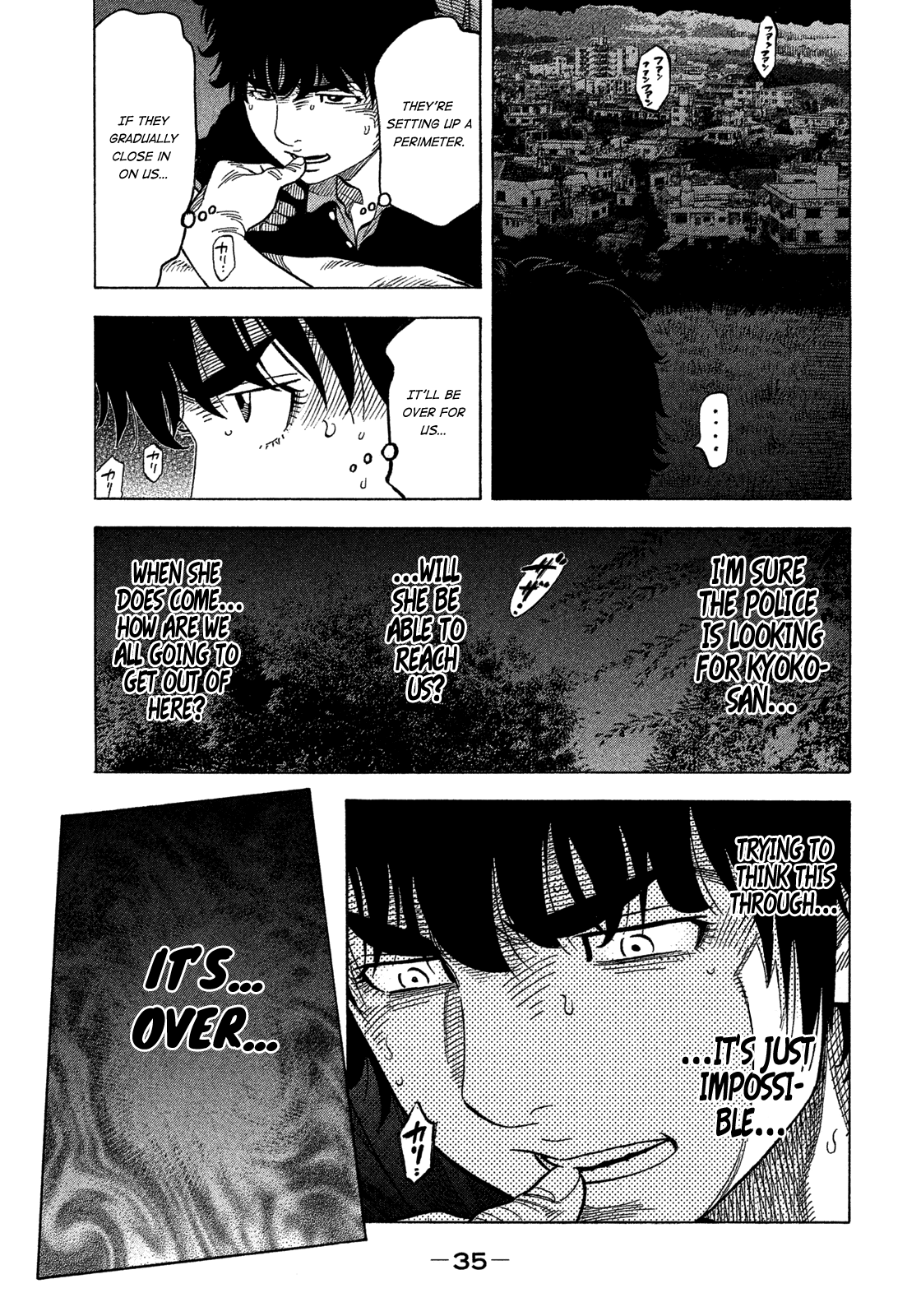 Montage (WATANABE Jun) Chapter 100 page 13 - Chapter 100: This Is How It Ends
