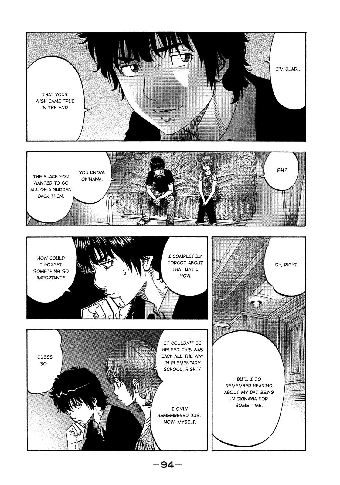 Montage (WATANABE Jun) Chapter 123 page 16 - Chapter 123: Homesick